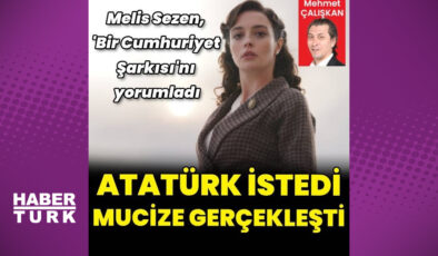 Melis Sezen, 'Bir Cumhuriyet Şarkısı'nı yorumladı: Milli bir gurur – Magazin haberleri